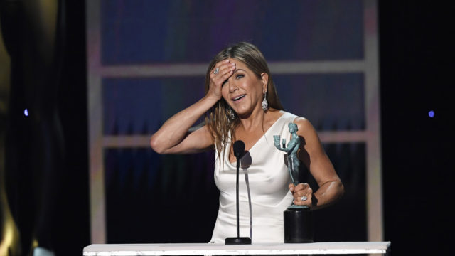 Jennifer Aniston es elegida mejor actriz en serie dramática en los SAG Awards 2020