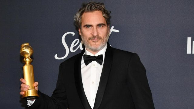 Joaquin Phoenix ganador del Golden Globe a Mejor actor de película por Joker