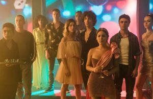 Omar, Ander, Nadia, Guzmán, Cayetana, Rebeca, Valerio, Lucrecia, Samuel y Carla en Élite Temporada 3