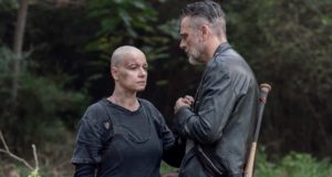Alpha y Negan en The Walking Dead 10x12