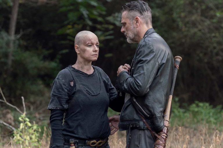 Alpha y Negan en The Walking Dead 10x12