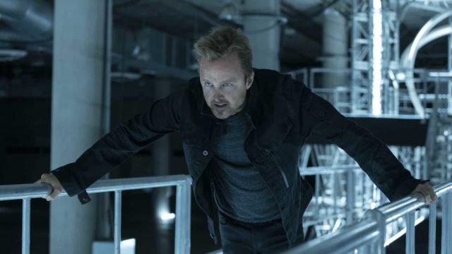 Aaron Paul como Caleb en Westworld S03E07