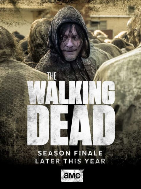 The Walking Dead - Afiche promocional del final de la temporada 10