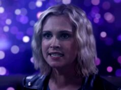 Eliza Taylor como Clarke en The 100 7x16 The Last War (Final de la serie)