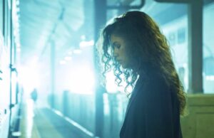 Zendaya como Rue Bennett en Euphoria