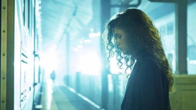 Zendaya como Rue Bennett en Euphoria