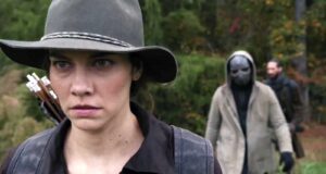 Lauren Cohan como Maggie en la temporada 10 extendida de The Walking Dead
