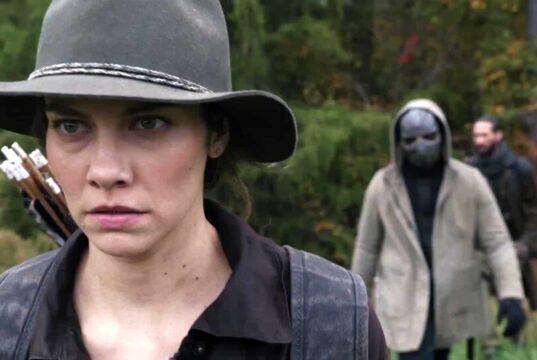 Lauren Cohan como Maggie en la temporada 10 extendida de The Walking Dead