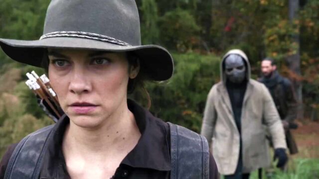Lauren Cohan como Maggie en la temporada 10 extendida de The Walking Dead