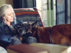 Carol (Melissa McBride) y Dog en The Walking Dead 10x21 Diverged