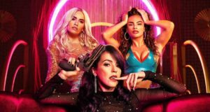 Wendy (Lali Espósito), Coral (Verónica Sánchez) y Gina (Yani Prado), las protagonistas de Sky Rojo