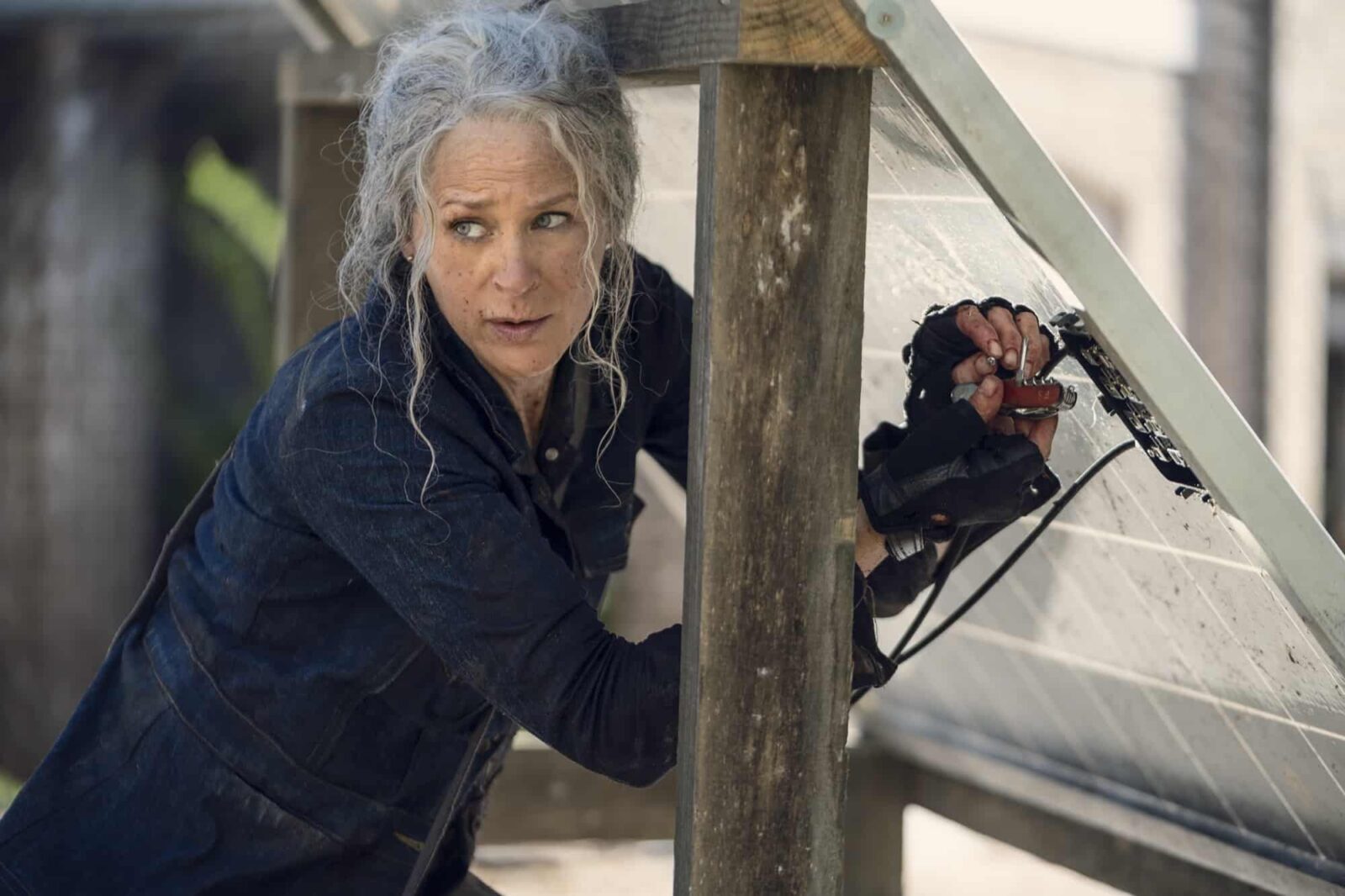 Carol (Melissa McBride) en The Walking Dead 10x21 Diverged