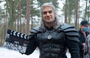 Henry Cavill como Geralt de Rivia en la segunda temporada de The Witcher