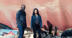 Morgan y Grace en el final de temporada de Fear The Walking Dead 6x16