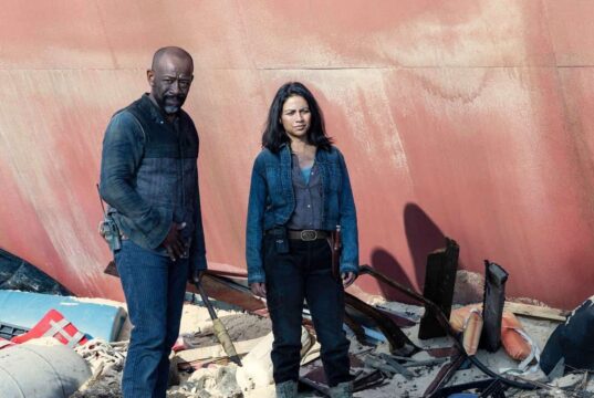 Morgan y Grace en el final de temporada de Fear The Walking Dead 6x16