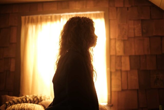 Rue Bennett (Zendaya) en Euphoria 2x03