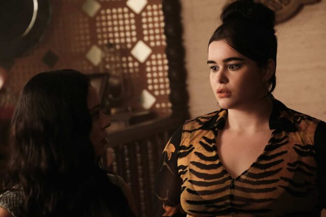 Alexa Demie como Maddie y Barbie Ferreira como Kat en Euphoria S02E05