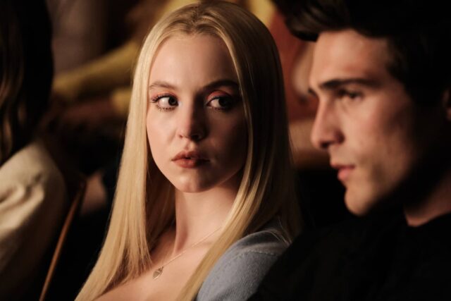 Cassie Howard (Sydney Sweeney) y Nate Jacobs (Jacob Elordi) en Euphoria 2x07