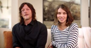 Norman Reedus y Lauren Cohan en comercial de AMC+