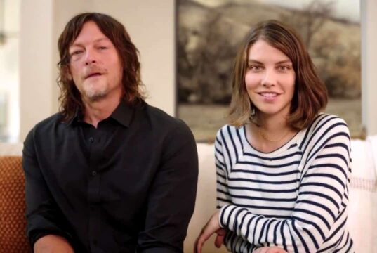 Norman Reedus y Lauren Cohan en comercial de AMC+