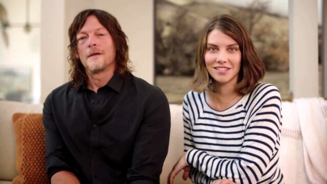 Norman Reedus y Lauren Cohan en comercial de AMC+