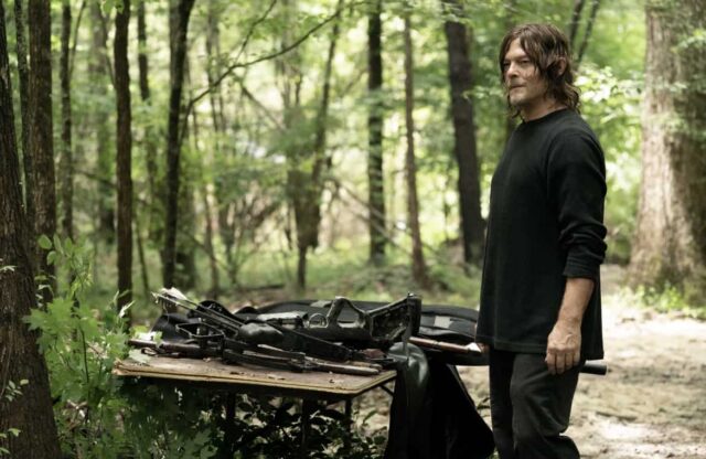 Norman Reedus como Daryl Dixon en The Walking Dead 11x10