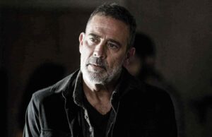 Jeffrey Dean Morgan como Negan en The Walking Dead 11x14