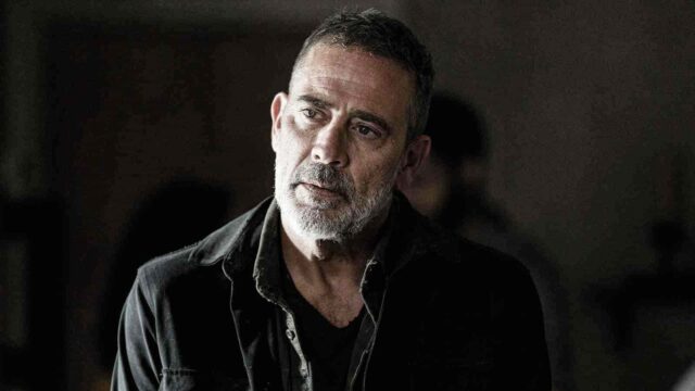 Jeffrey Dean Morgan como Negan en The Walking Dead 11x14