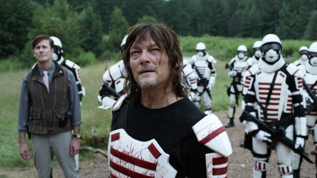 Norman Reedus como Daryl Dixon en The Walking Dead 11x15