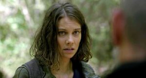 Lauren Cohan como Maggie Rhee en The Walking Dead 11x16 God (Mid-Season Finale)