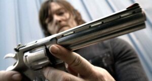 Norman Reedus como Daryl Dixon en la Temporada 11 de The Walking Dead