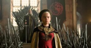 Milly Alcock como Rhaenyra Targaryen en House of the Dragon 1x01