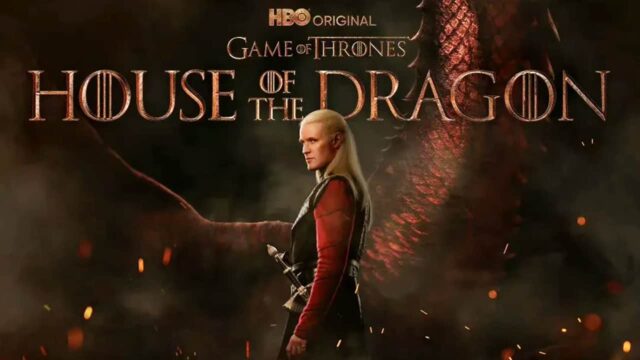 Matt Smith como Daemon Targaryen en House of the Dragon (La Casa del Dragón)