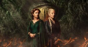 Alicent Hightower (Olivia Cooke) y Rhaenyra Targaryen (Emma D'Arcy) en House of The Dragon (La Casa del Dragón)