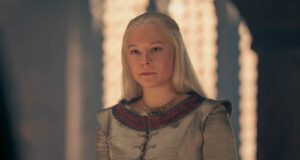 Emma D'Arcy como la princesa Rhaenyra Targaryen en House of the Dragon (La Casa del Dragón) 1x06