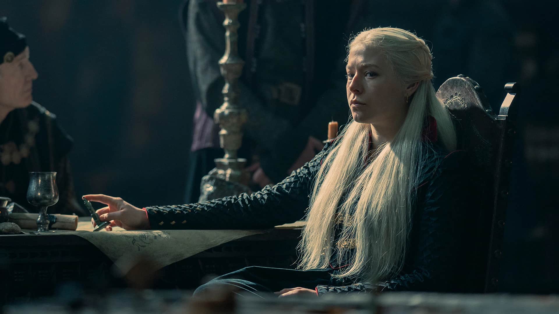Emma D'Arcy como Rhaenyra Targaryen en House of the Dragon (La Casa del Dragón) 1x10
