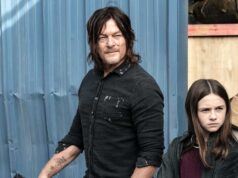Daryl Dixon (Norman Reedus) y Judith Grimes (Cailey Fleming) en The Walking Dead 11x18 A New Deal