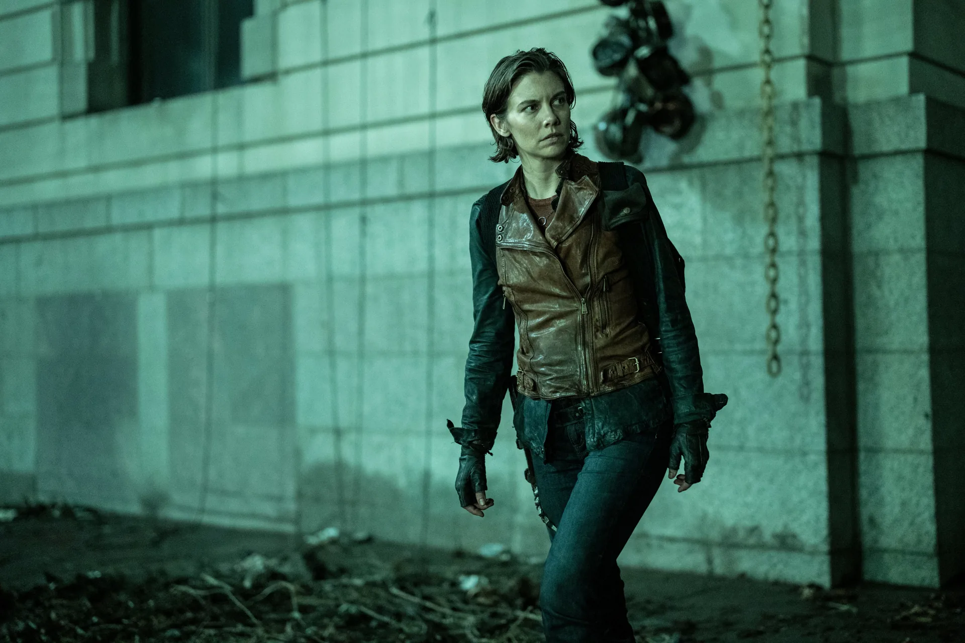 Lauren Cohan como Maggie Rhee en The Walking Dead: Dead City 1x01