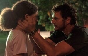 Nico Parker como Sarah y Pedro Pascal como Joel en The Last of Us 1x01