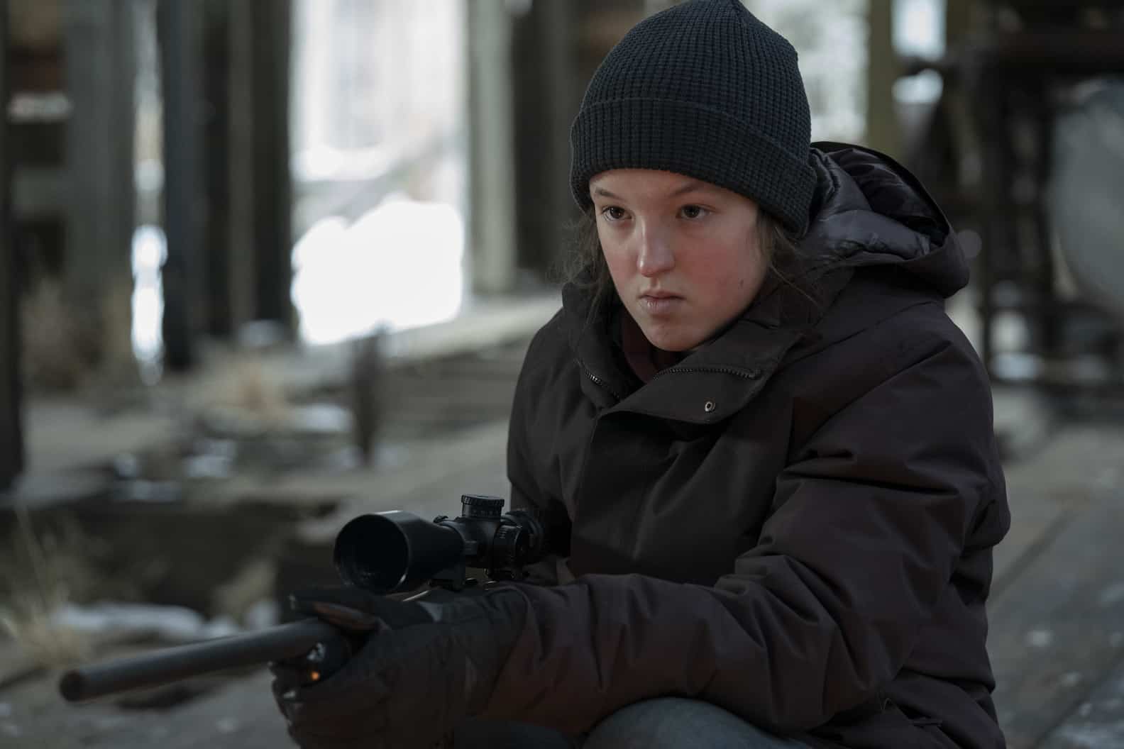 Bella Ramsey como Ellie en The Last of Us 1x08