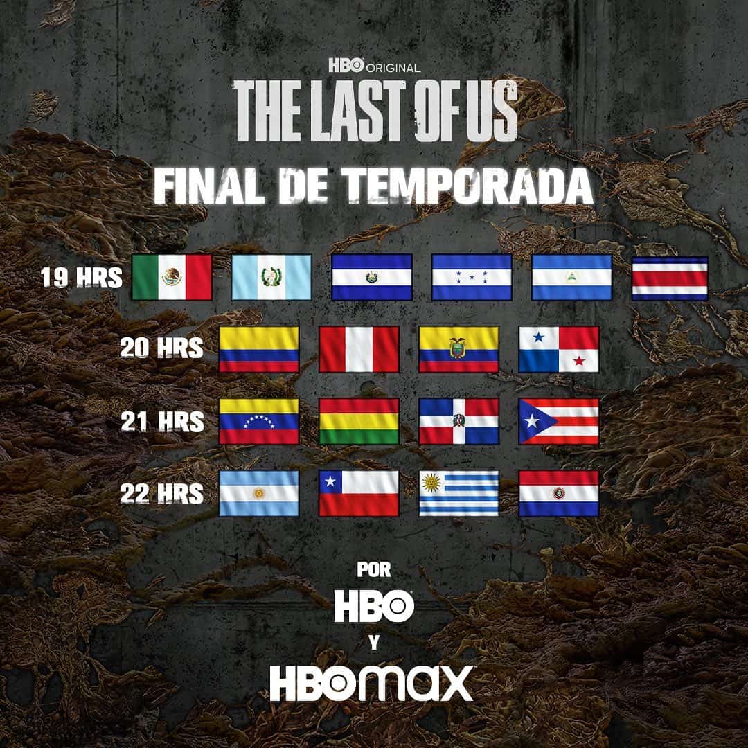 Horarios del final de la temporada 1 de The Last of Us en Latinoamérica