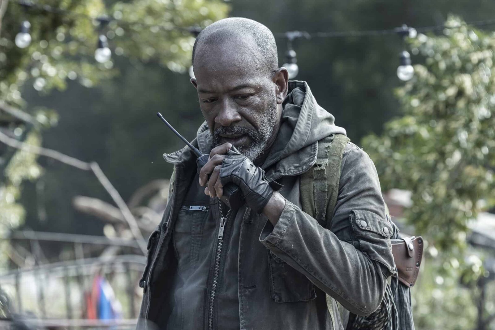 Lennie James como Morgan en Fear the Walking Dead 8x01