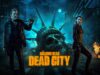 Negan y Maggie en afiche promocional de Dead City (2023)