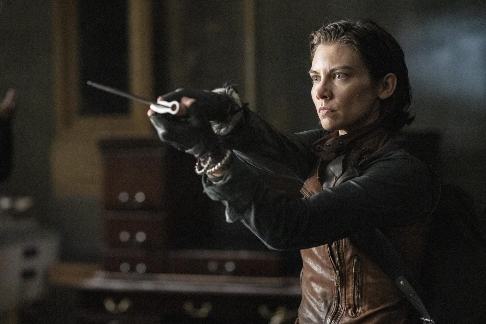 Lauren Cohan como Maggie Rhee en The Walking Dead: Dead City 1x02