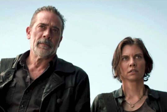 Negan (Jeffrey Dean Morgan) y Maggie (Lauren Cohan) en la primera temporada de The Walking Dead: Dead City