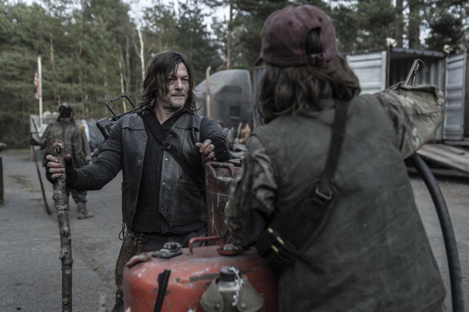 Norman Reedus como Daryl Dixon en el capitulo 5