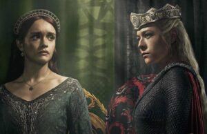 Alicent y Rhaenyra en House of The Dragon (Temporada 2)