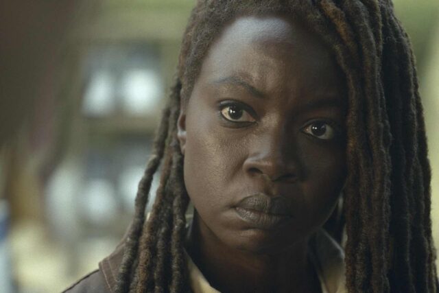 Danai Gurira como Michonne en TWD: The Ones Who Live 1x03