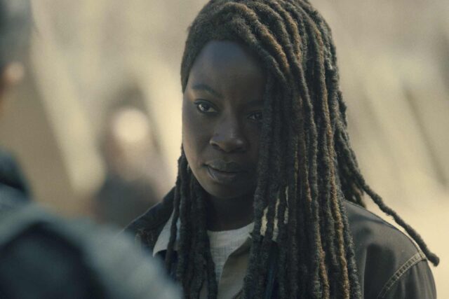 Danai Gurira como Michonne en TWD: The Ones Who Live 1x03