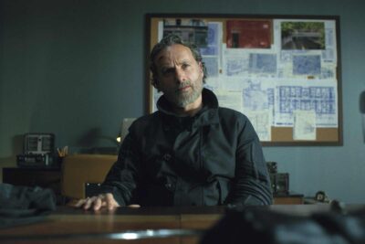 Andrew Lincoln como Rick Grimes en The Walking Dead: The Ones Who Live - Temporada 1 Episodio 6